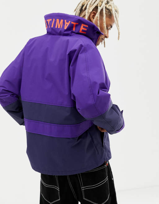 Colour deals block anorak