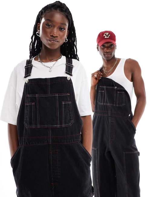 Kläuseクロイゼ overalls black S HW24-ALL-PW-11101-BLK-