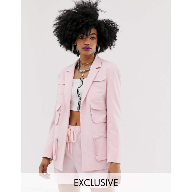 COLLUSION utility blazer ASOS