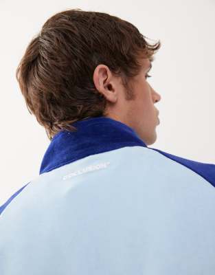 Collusion Velour Paneled Jacket