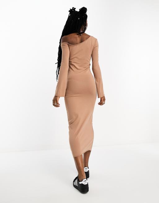 Abiti midi hot sale manica lunga