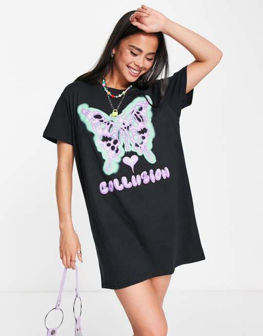 Collusion t best sale shirt dress