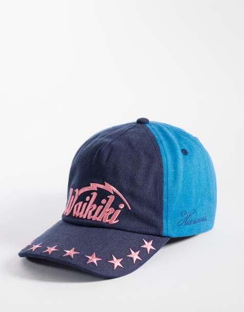 COLLUSION washed surf cap with embroidery in multi - view 1