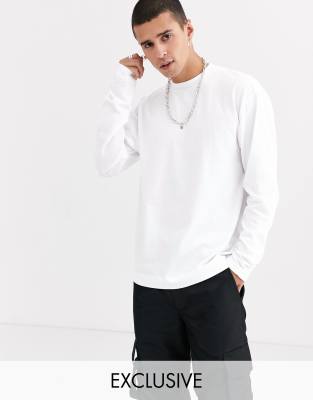 plain white long sleeve