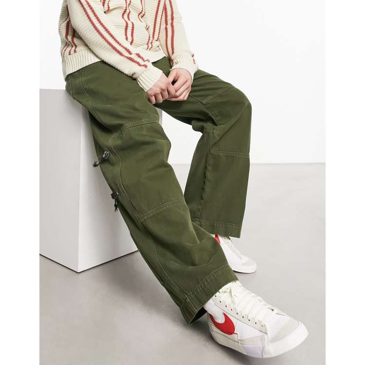 Forest green hot sale cargo pants