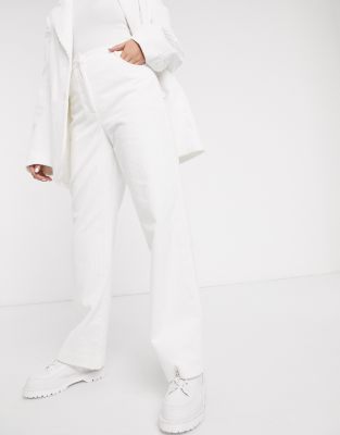 white cord trousers