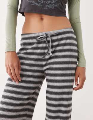 Collusion Wide Leg Pants In Multi