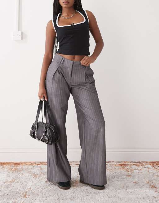 Collude Top in Dark Chambray