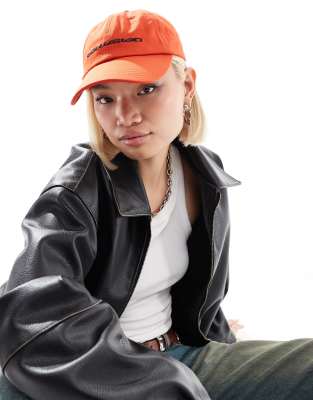 Collusion COLLUSION Womens branded cap in red