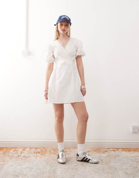 White Wrap Dresses | Shop at ASOS