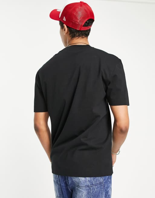 Collusion X Logo Dragon Print T Shirt In Black Asos