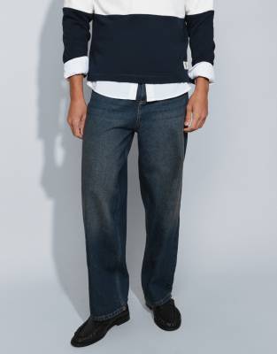 Collusion X001 Antifit Jeans In Blue