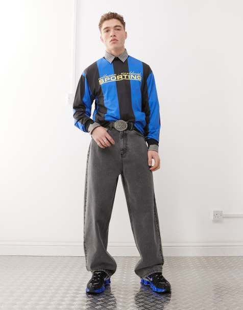 Collusion – X001 – Antifit-Jeans in Grau - view 1