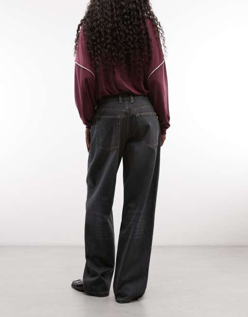 COLLUSION X001 antifit mid rise jean in gray green wash, 3 of 5