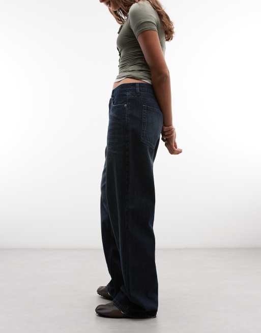 COLLUSION X001 antifit mid rise jean in mid slubby wash, 2 of 5