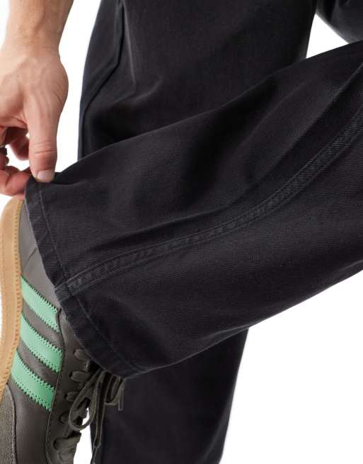 COLLUSION – x001 – Sehr weite Jeans in verwaschenem Schwarz, 2 von 5