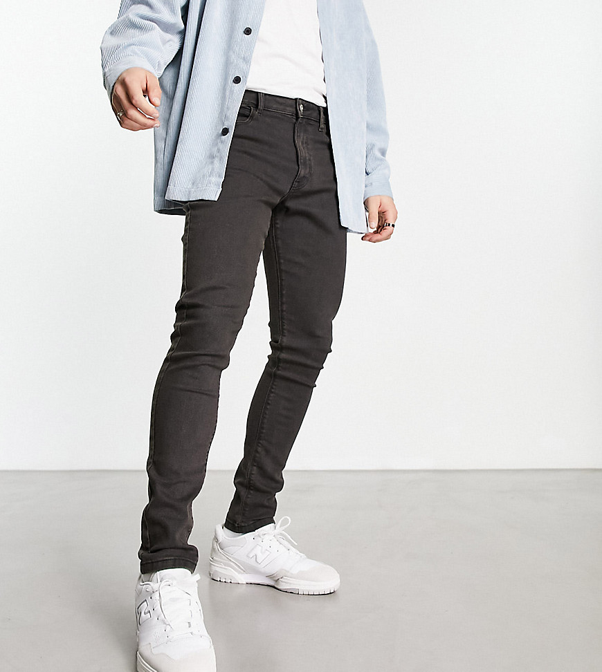 Collusion X001 Skinny Jean In Washed Black