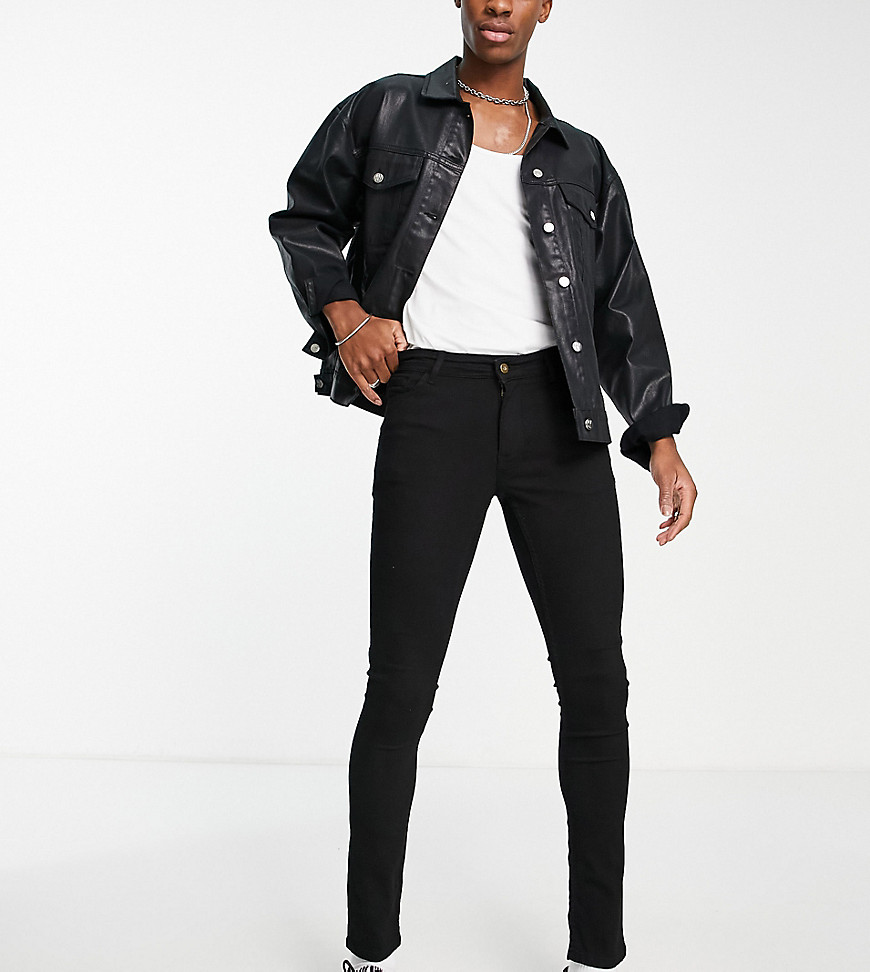 COLLUSION x001 – svarta superskinny jeans