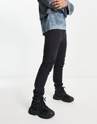 COLLUSION x003 tapered jeans in black - ASOS Price Checker
