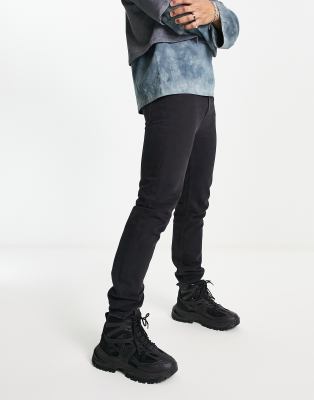 COLLUSION x003 tapered jeans in black - ASOS Price Checker