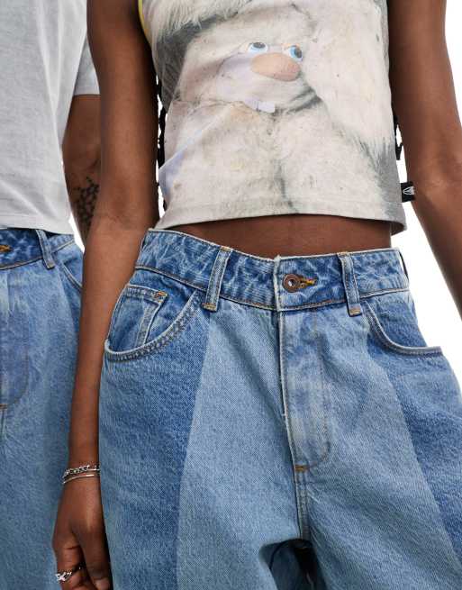 【KOOLOSET】[Plan] Side Tuck Balloon Denim (Teenwashing) 企画] Side Tuck Balloon Denim (Teenwashing) - kooloset