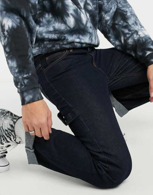 COLLUSION - x005 - 90'er-jeans med lige ben i råvask, 3 af 4