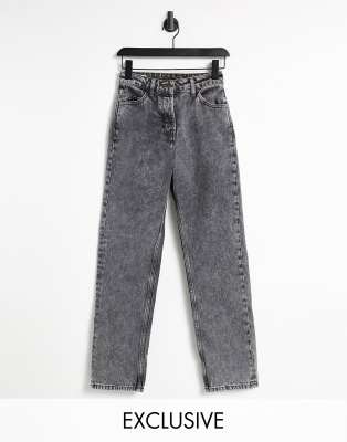 acid wash black jeans