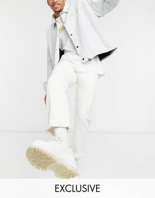 asos mens white jeans