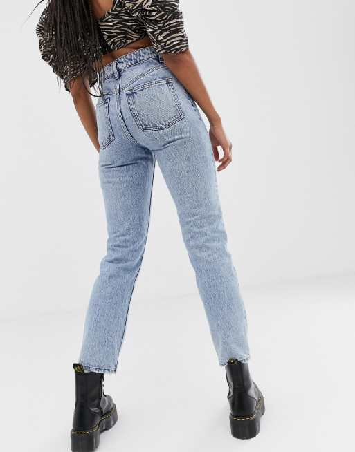 COLLUSION x005 straight leg jeans in vintage wash