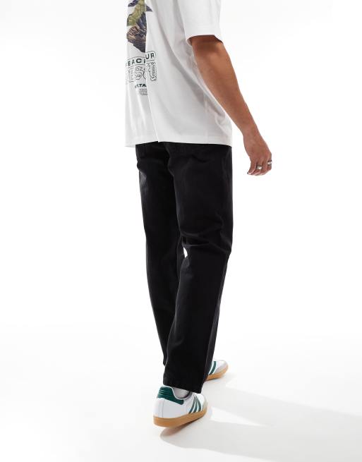 COLLUSION X005 straight leg jeans in washed black, 2 of 5