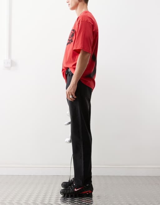 COLLUSION x005 straight leg jeans in washed black, 3 of 5