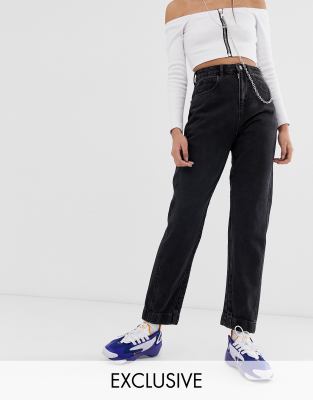 black mom jeans asos