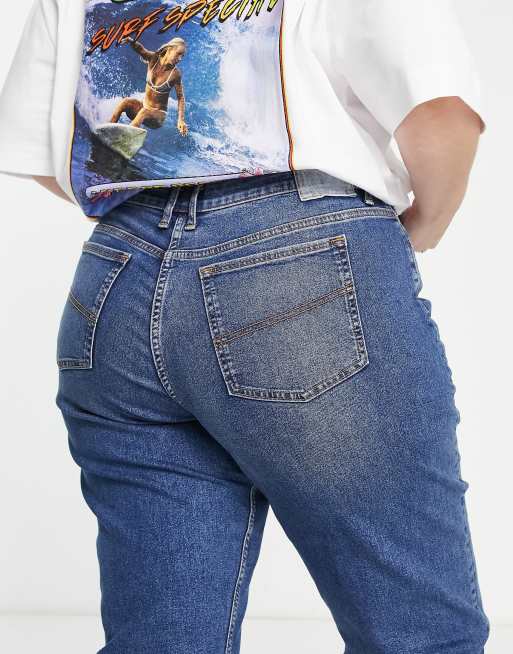 Asos collusion hot sale mom jeans