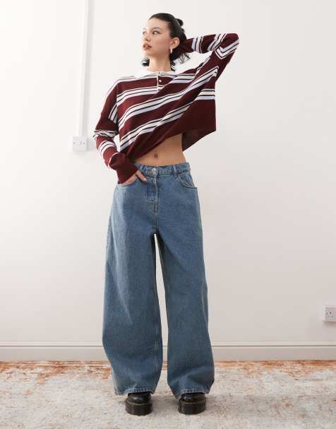 COLLUSION X007 XL baggy jeans in midwash - view 1