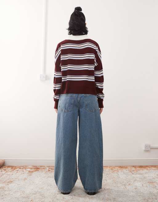 COLLUSION X007 XL Baggy jeans in midwash | ASOS