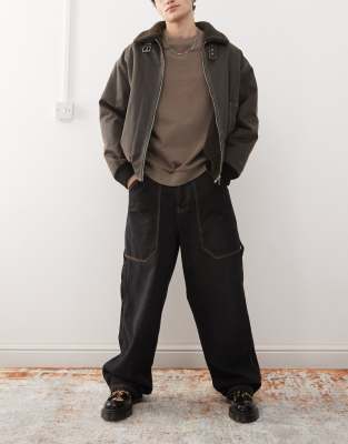 Collusion X008 Skater Jeans In Black