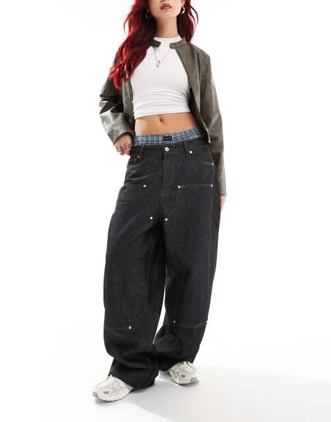 COLLUSION X008 - Skater jeans in rinsewash - view 1