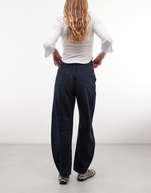 COLLUSION X009 jeans cocoon lavaggio blu scuro, 2 di 5