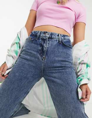 asos collusion dad jeans