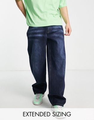 COLLUSION x014 extreme dad jeans in Y2K wash - ASOS Price Checker