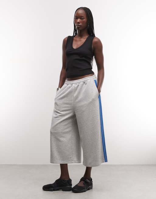COLLUSION xl baggy ankle grazer shorts in gray heather | ASOS