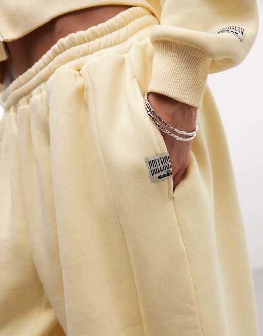 COLLUSION XL baggy Jogger in buttermilk, 4 of 5
