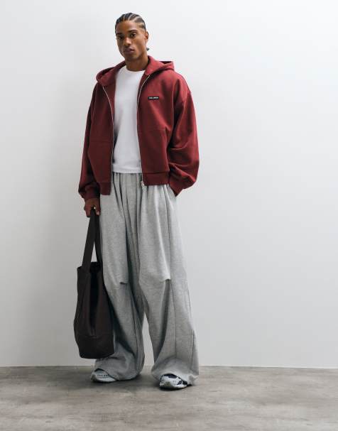 COLLUSION XL baggy Jogger in graumeliert - view 1