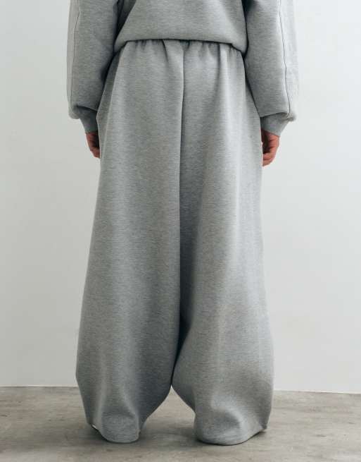 COLLUSION XL baggy jogger in grey, 4 of 5