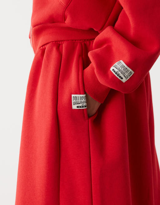 COLLUSION XL Baggy Jogger in red, 5 of 5
