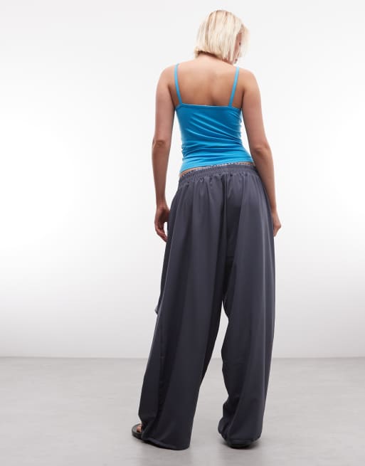 COLLUSION - XL baggy nylon boxer-joggingbroek, 2 van 5