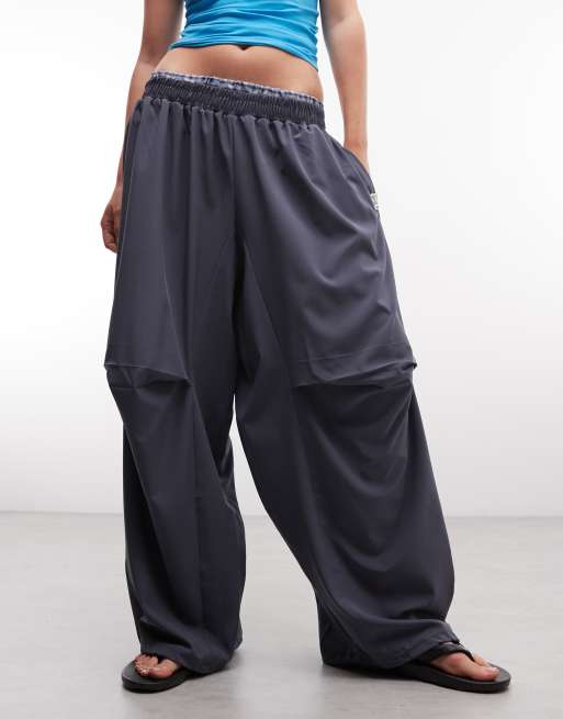 COLLUSION - XL baggy nylon boxer-joggingbroek, 3 van 5