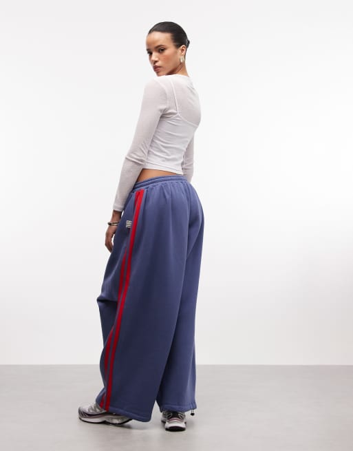 COLLUSION XL baggy sports jogger in navy, 5 of 5