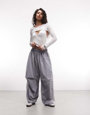 Collusion Xl Baggy Sports Sweatpants In Multi