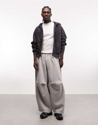 Collusion Xl Baggy Jogger In Gray